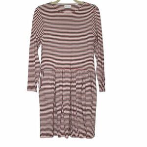 Chinti AND PARKER striped long sleeve dress. SZ M